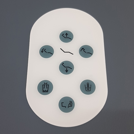 Кнопки столика ассистента Mercury 330 Lux